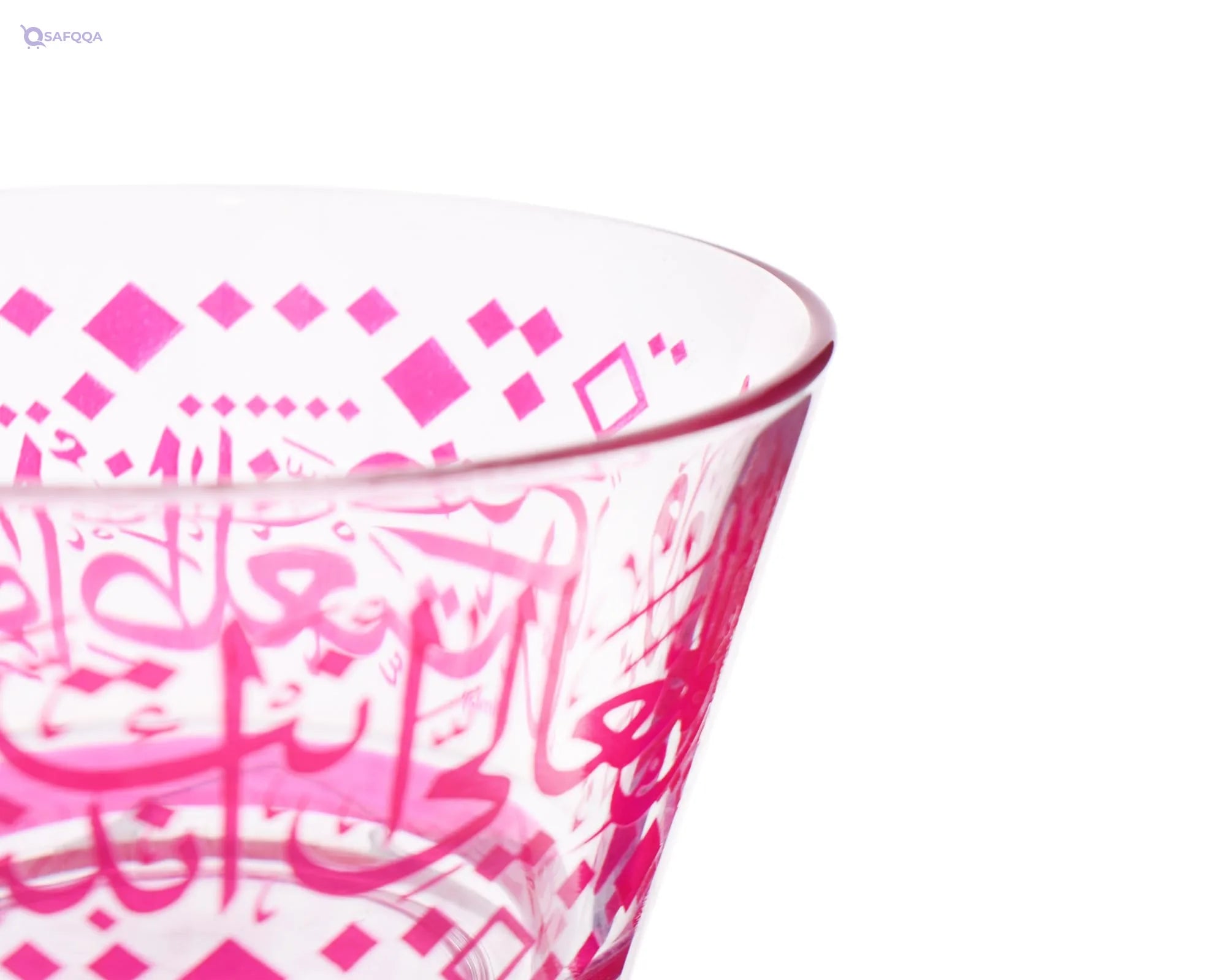 Dimlaj  Bowl, Small, Pink Made from durable and lightweight material - Safqqa