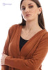 Jamila Women's Long Sleeve Buttoned Cardigan Sweater - Havan - Safqqa