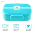 Plaman Lunch Box with compartments, Kids Lunch Box , bento Box Sustainable Leak-Proof, Lunch Box with Cutlery Kindergarten, Salad Box to go for School/Work/Picnic Trips - Safqqa