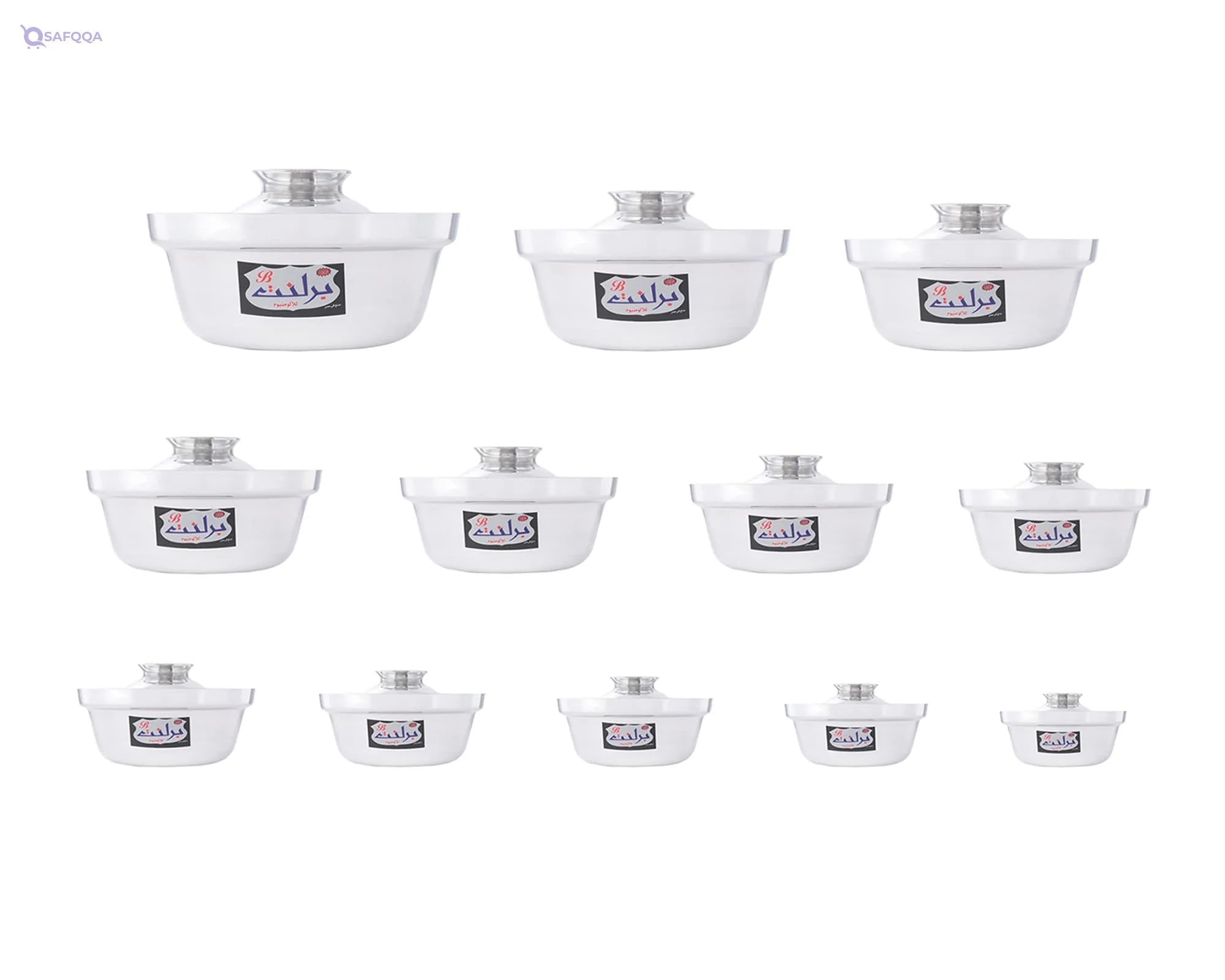 Brilliant New Shawerma Cooking Pots 12-Piece Set, 18-40 cm Size - Safqqa