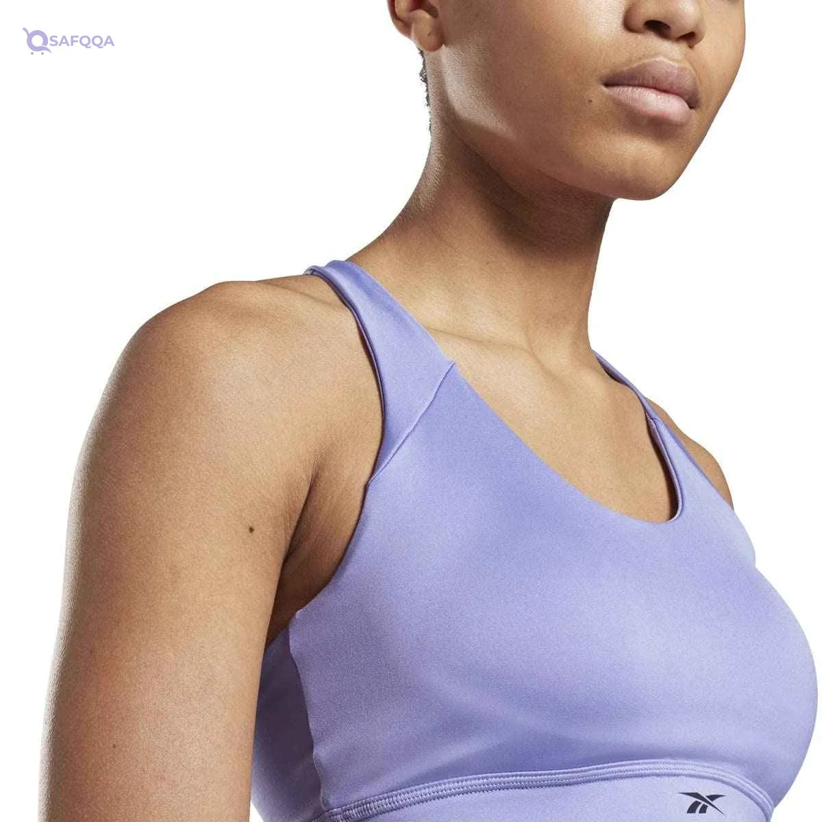 Reebok Workout Ready Medium Support Front Logo Padded Bra - Safqqa