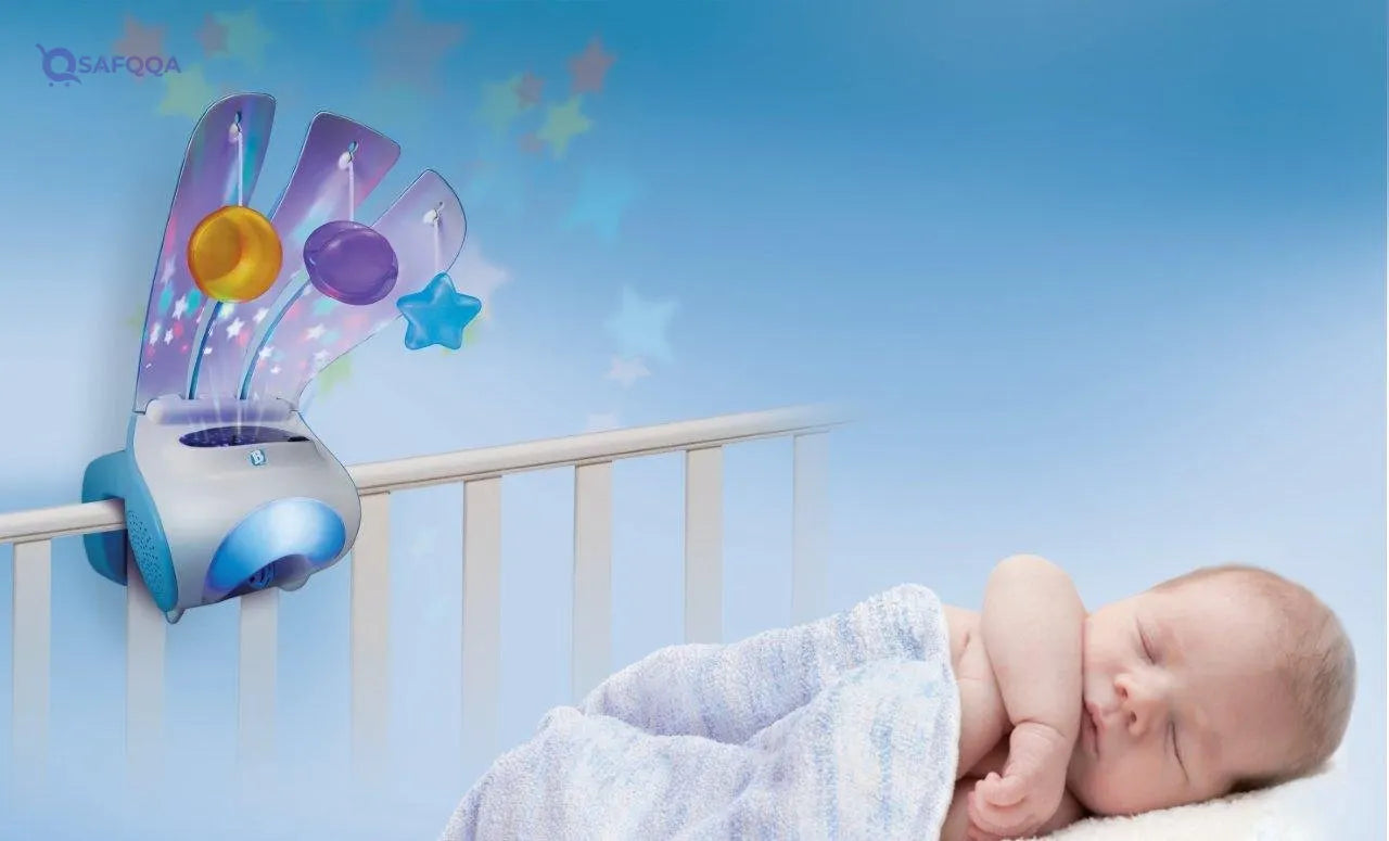 Blue Box Intelligent baby monitor provides a comfortable sleeping and waking environment for babies - Safqqa
