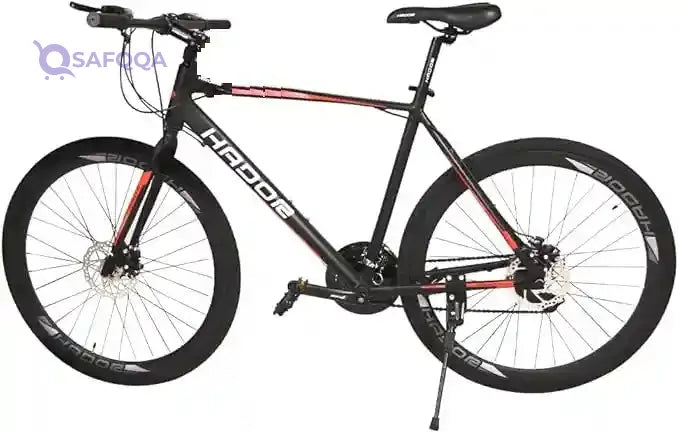 Hador Panther Aluminum Frame Tire 735 Disc Brake Hybrid Bike with Assistant in Front, Multicolor-Have Scratches - Safqqa