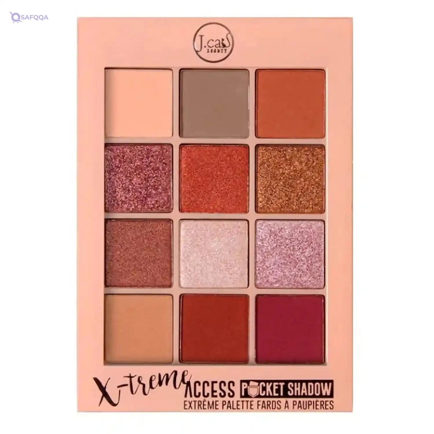 J.CAT BEAUTY X-treme access pocket shadow - red carpet premiere - Safqqa