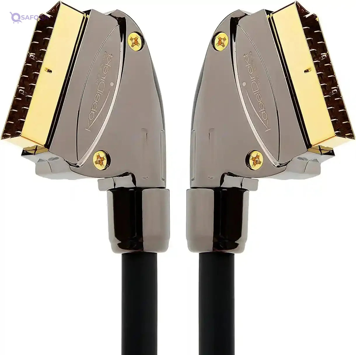 KabelDirekt – 5m SCART cable (21-pin, multiple shieldings, precision connector, full HD) PRO Series - Safqqa Egypt