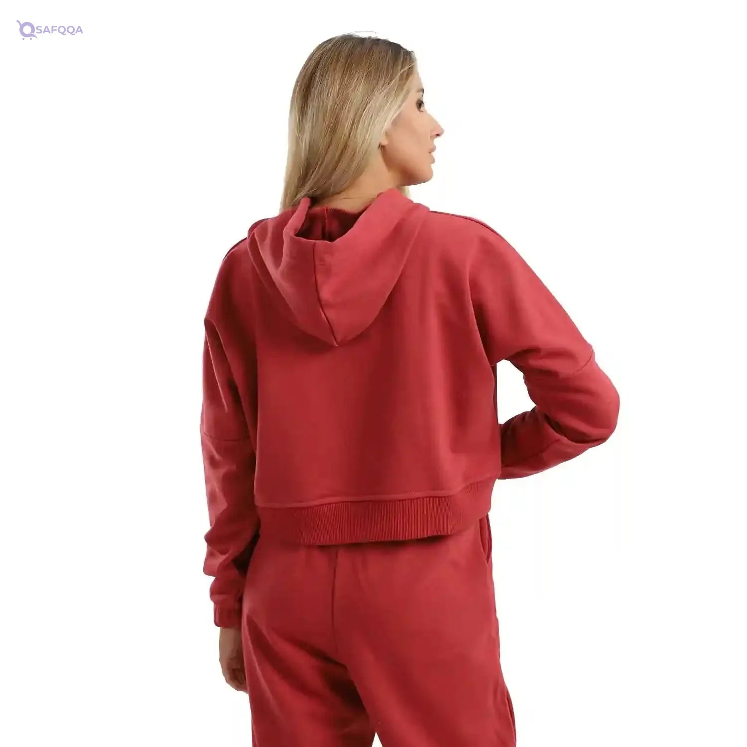 JAMILA Hoodie For Women ,Cropped design for a modern, stylish look. - Safqqa