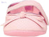 Mix & Max Embossed Pattern Front Bow Velcro Strap Shoes for Girls - 0 - 6 Months - Safqqa Egypt