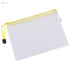 Deli A5 Zipper Document Bag – Assorted Colors - Safqqa