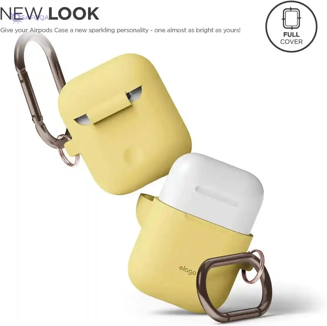 Elago EAPSC-HANG-YE Airpods Hang Case - Yellow - Safqqa Egypt