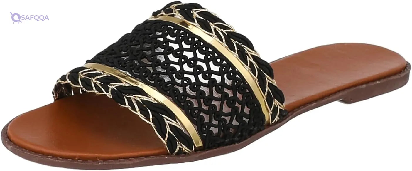 SWAY Slide Slipper For Women ,Stylish and simple design for casual outfits. - Safqqa