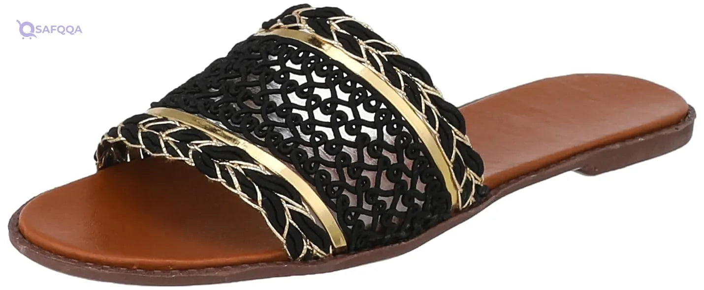 SWAY Slide Slipper For Women ,Stylish and simple design for casual outfits. - Safqqa