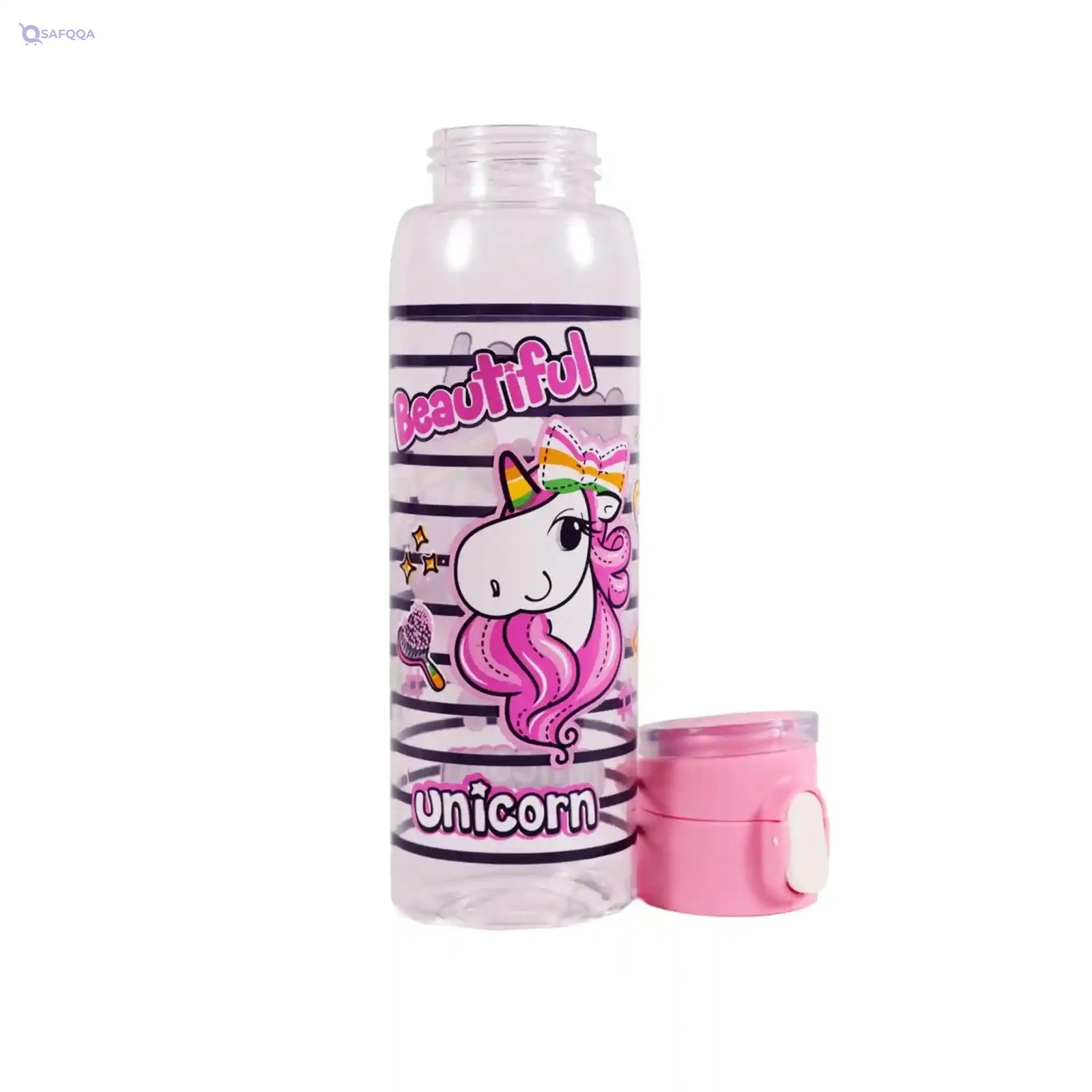 Herevin Water Bottle - 500ml capacity, multi-colored, leak-proof, BPA-free, made in Türkiye. - Safqqa