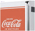 TableCraft Coca-Cola Salt and Pepper Shaker Set with Chrome Plated Metal Rack Small - Safqqa