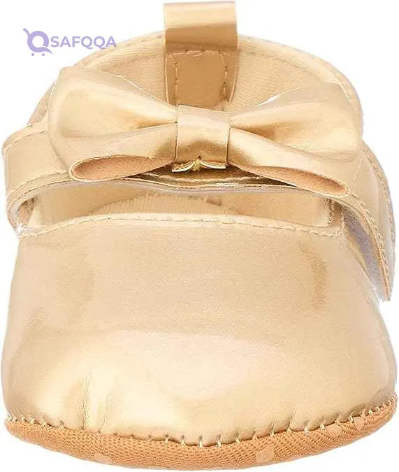 Mix & Max Front Bow Velcro Strap Shoes for Girls - Safqqa Egypt