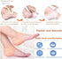 Silicone Gel Heel Protectors – Plantar Fasciitis & Heel Spur Relief – Breathable Heel Cushions for Foot Pain - Safqqa
