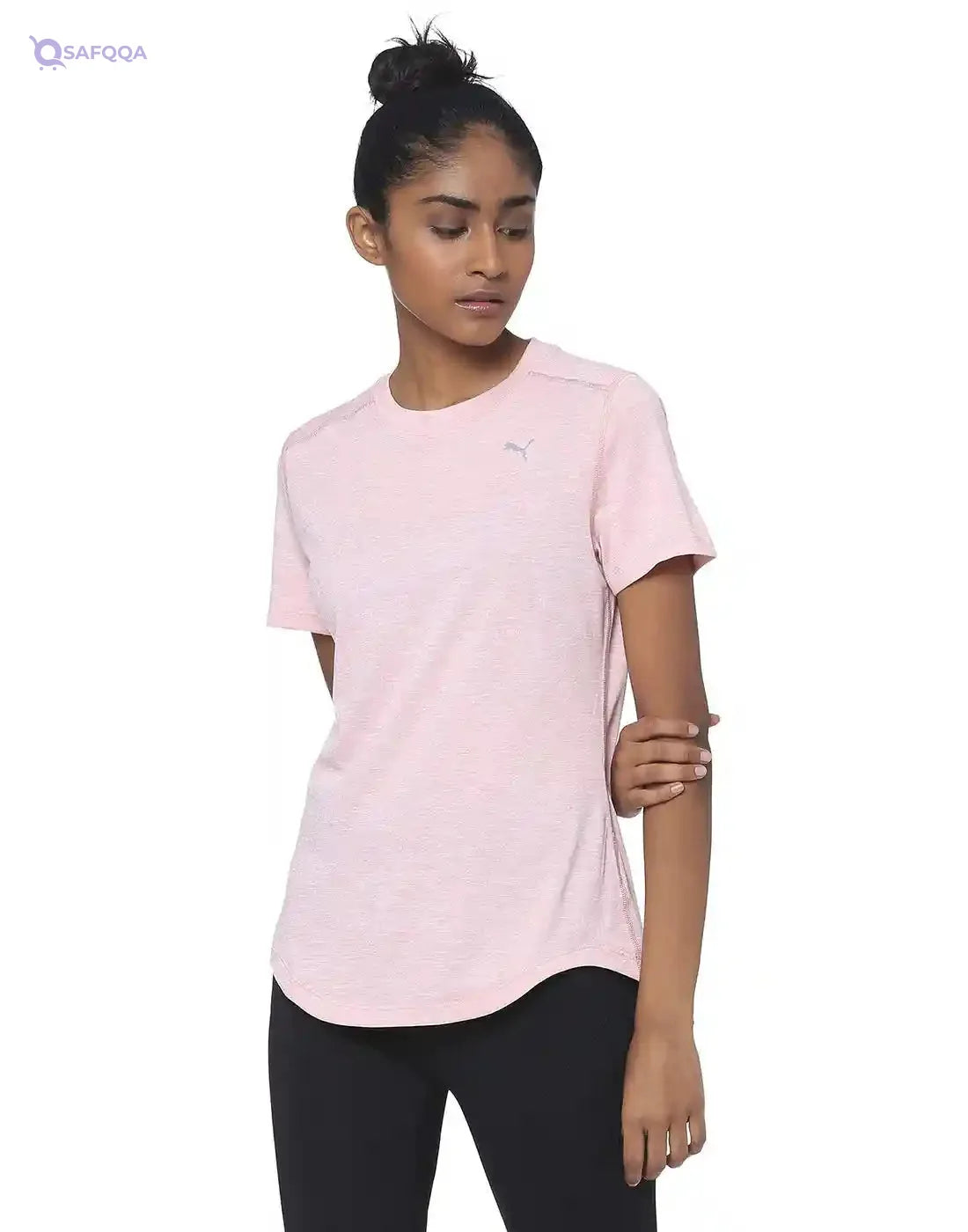 Puma Women's Ignite Heather SS Tee - Safqqa