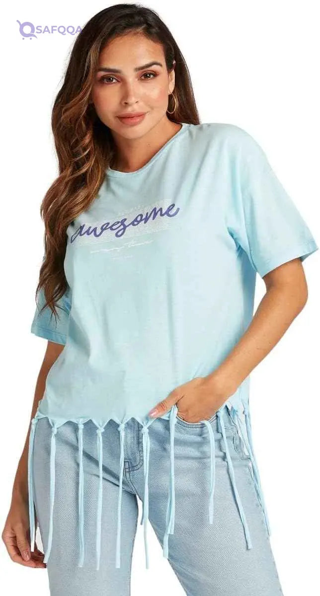 Splash Basic Tshirt For Women - Safqqa Egypt