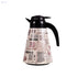 Herevin Conical Vacuum Flask – 1.2L Stainless Steel, Offwhite, Made in Turkey - Safqqa