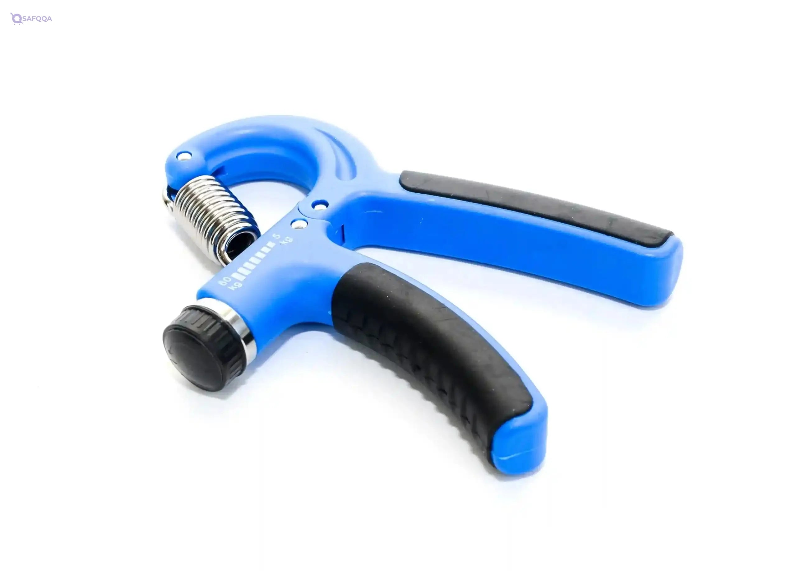 Q4 Life Hand grip strengthener, adjustable resistance hand grip for exercises with counter - Blue - Safqqa Egypt