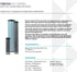 2 pk Pentek 155273-43 PCF1-10MB Mixed Bed Deionization Resin Water Filter Cartridge, 10" x 2-1/2" - Safqqa