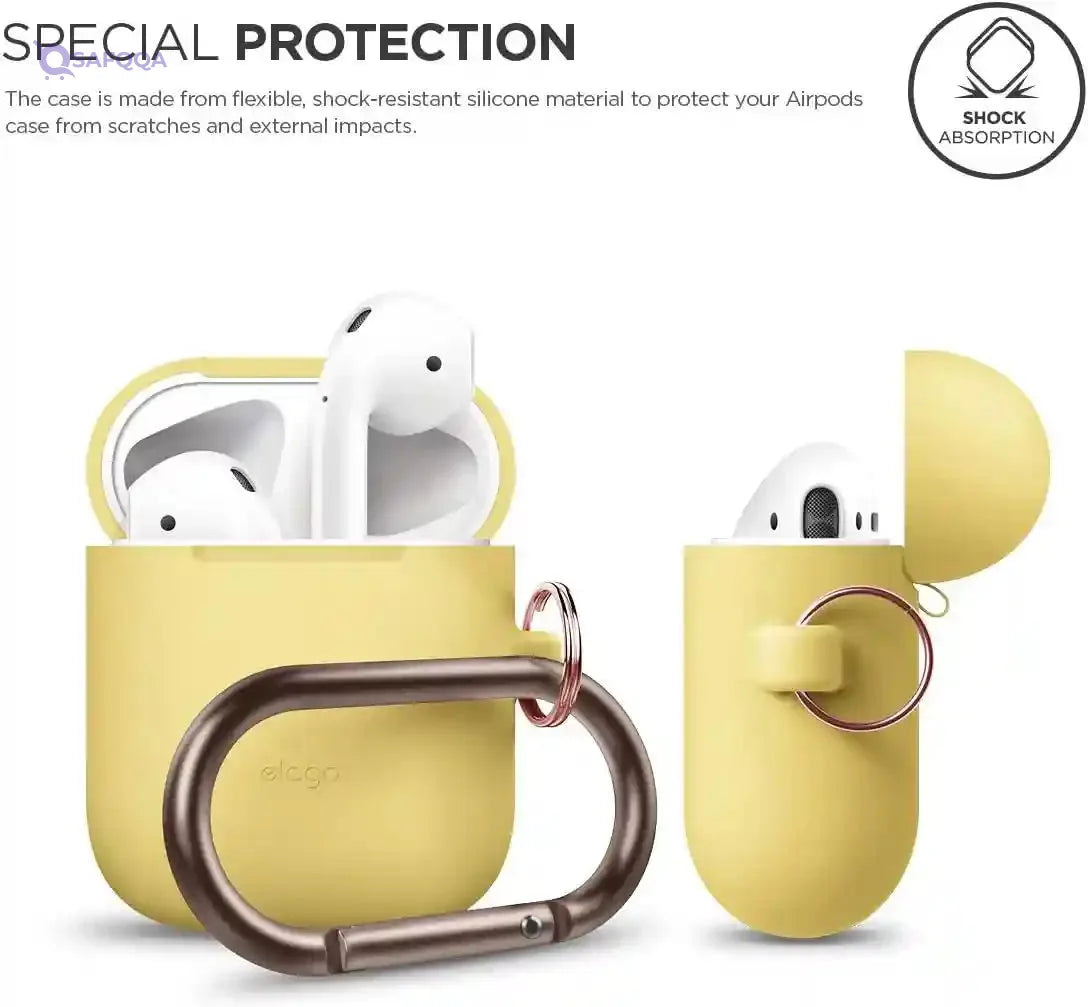 Elago EAPSC-HANG-YE Airpods Hang Case - Yellow - Safqqa Egypt