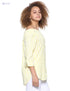 Splash Striped Boat Neck Long Sleeves Front Button Blouses for Women - Safqqa Egypt