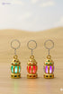 Plastic Ramadan Lantern with Light Ball and Keychain - Safqqa