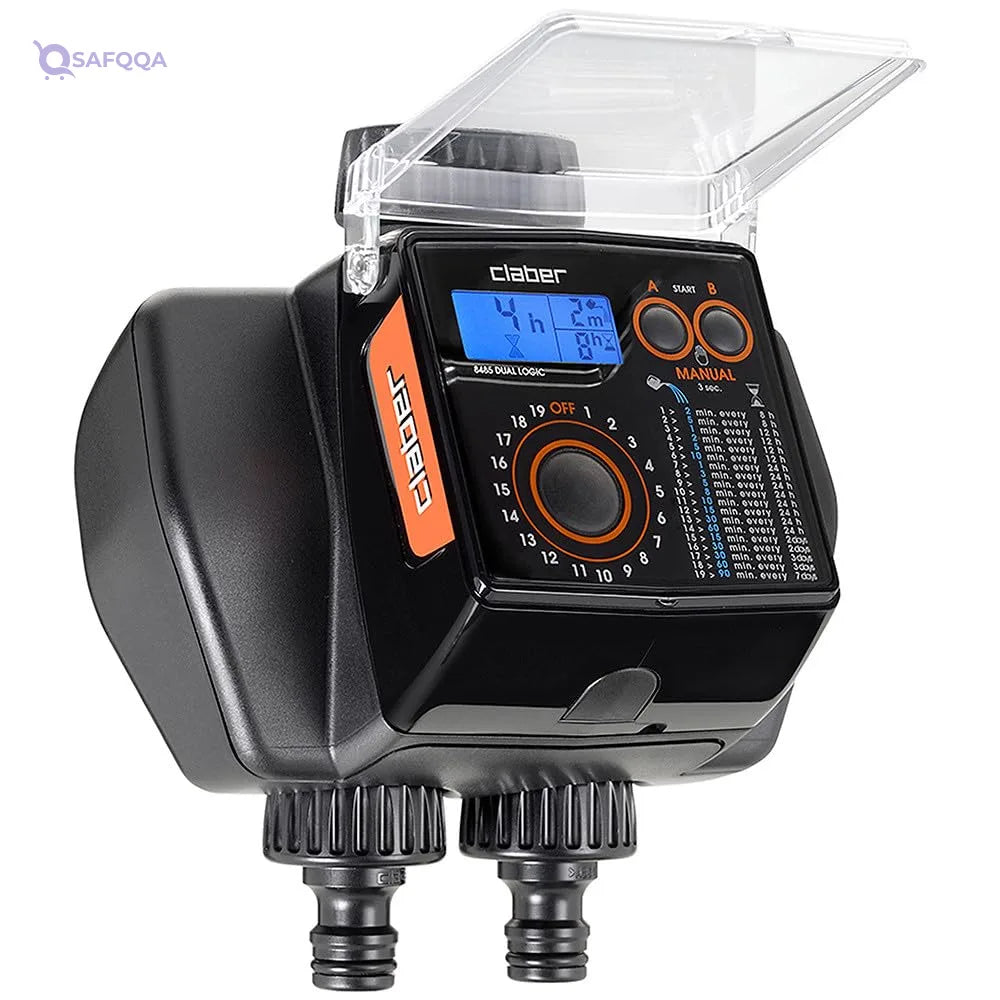 Claber 8485 Dual Logic – Smart Dual-Control Watering Device - Safqqa