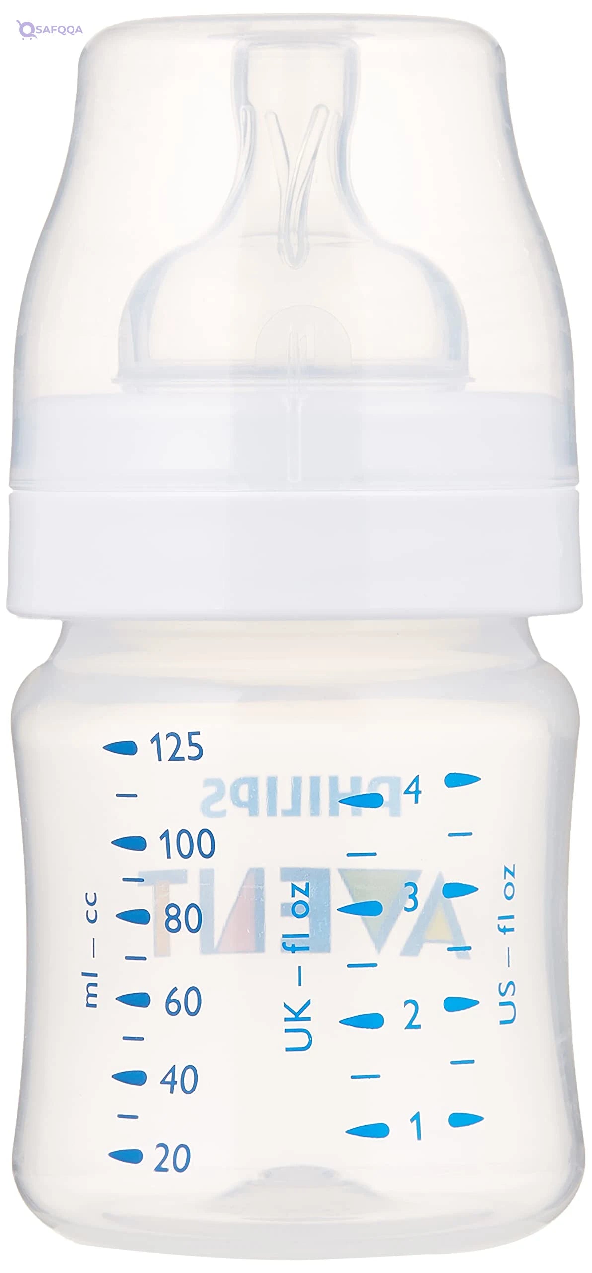 Philips Avent Anti-Colic Baby Bottle 125ml – 0M+ - Safqqa