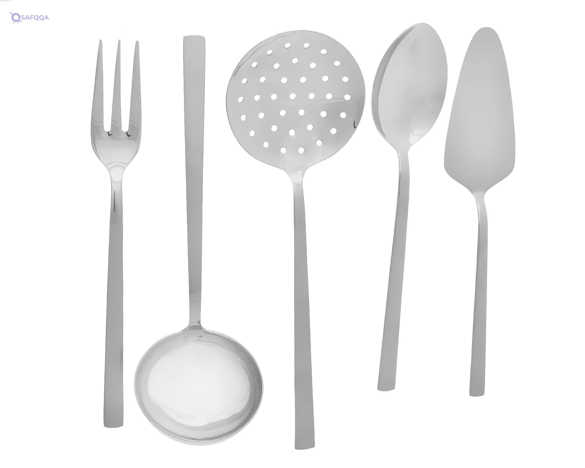 Oxford Dalyan Sandblast Spoon Set – 89 Pieces - Safqqa