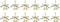 Generic Merry christmas small bell shaped decoration for christmas set, 12 pieces - gold - Safqqa