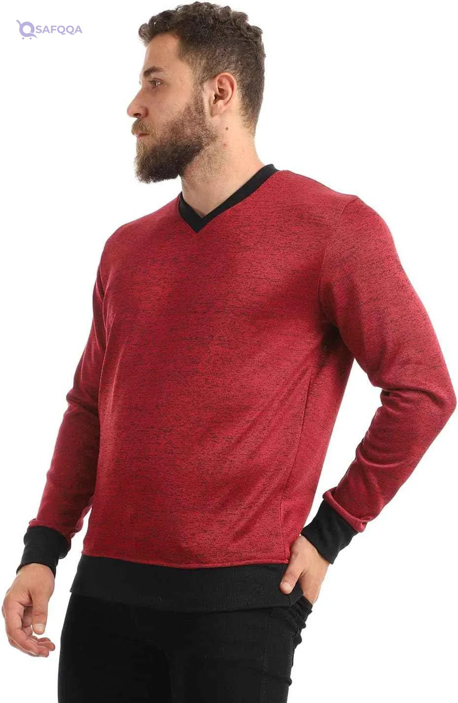 Offcliff Men's Crew Neck Long Sleeves Sweatshirt - Safqqa Egypt