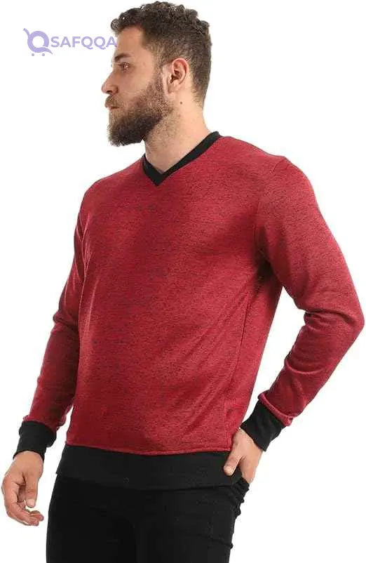 Offcliff Men's Crew Neck Long Sleeve Sweatshirt Sweater - Safqqa Egypt
