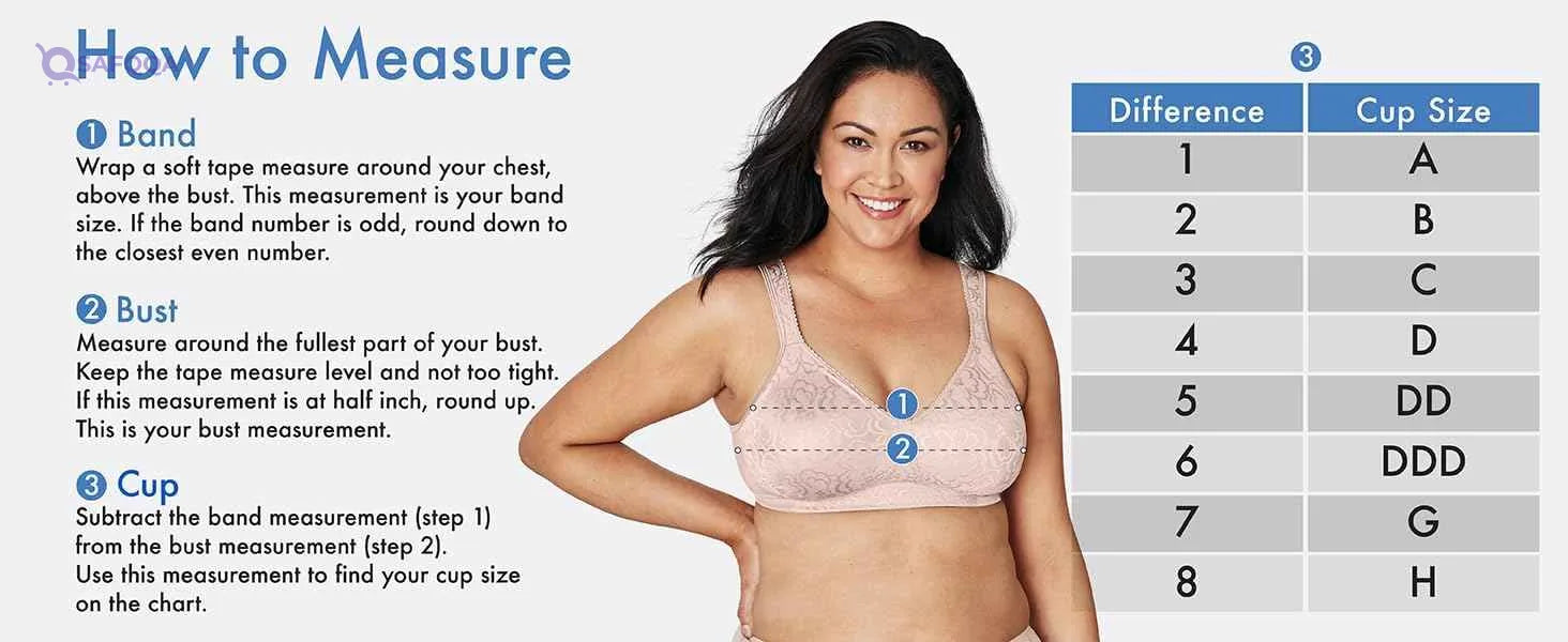 Playtex Women’s Full Coverage Bra - Safqqa