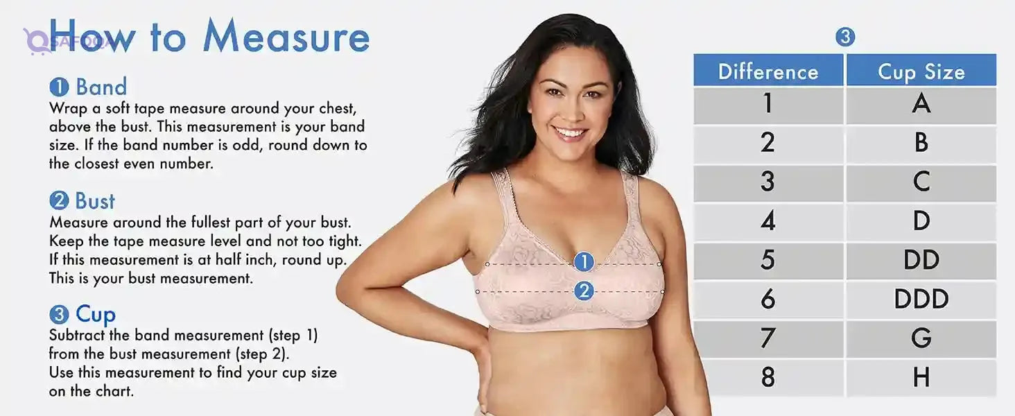 Playtex Women’s Full Coverage Bra - Safqqa