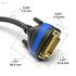 KabelDirekt 451 0.5m Dual-Link DVI Cable (DVI-D 24+1, 1080p Full HD 3D) TOP Series black - Safqqa Egypt