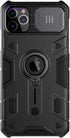 Nillkin iPhone 11 Pro Case Slide Camera Protection Case for iPhone 11 Pro Cover Ring Stand Holder (Black) - Safqqa