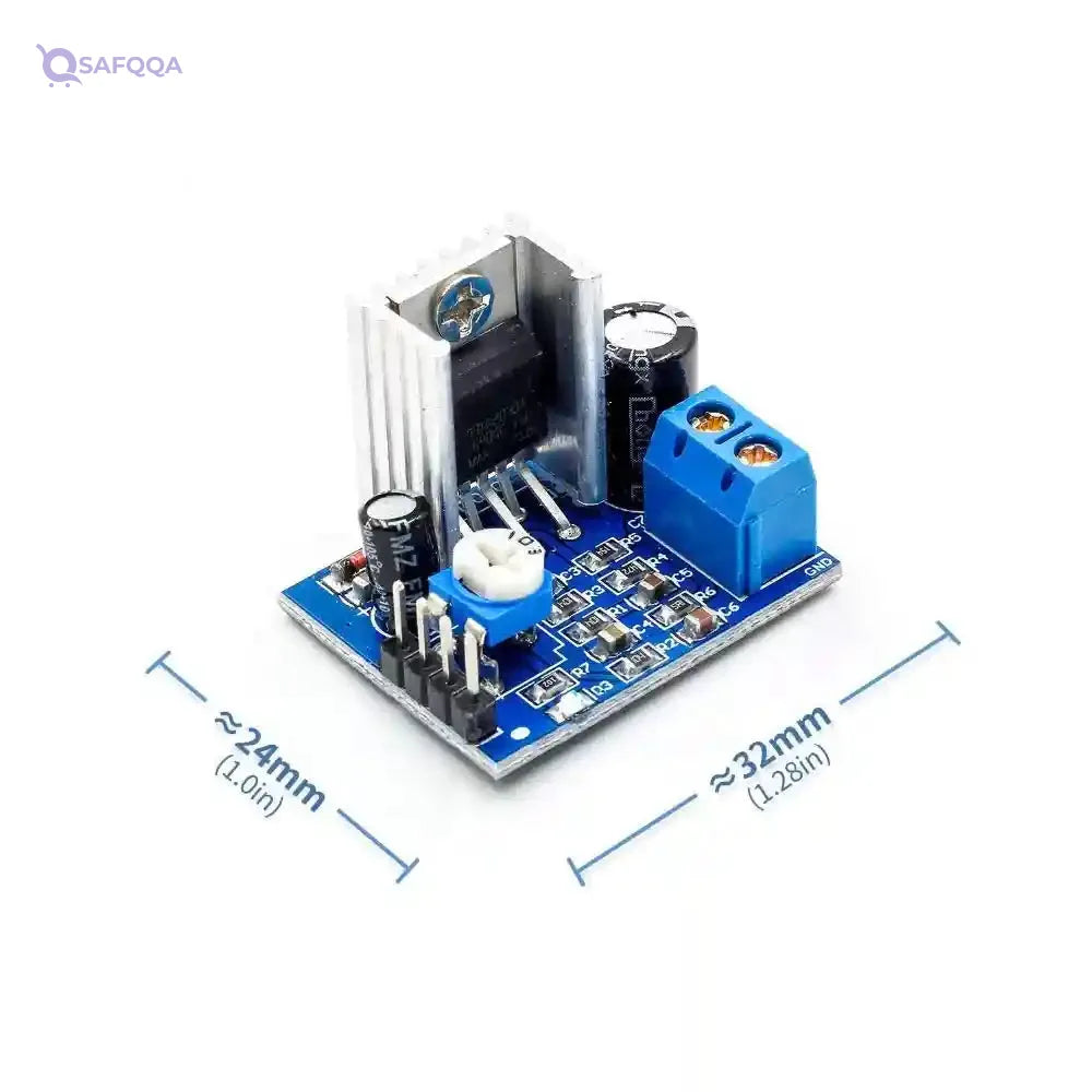 Generic 2PCS - Audio Amplifier Board Module TDA2030 TDA2030A 6-12V 18W - Safqqa