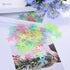 300pcs Plastic 3D Stars Glow in the Dark Stickers Night Luminous Wall Decal Sticker For Kids Bedroom Living Room Children's Room Ceiling Nursery Room Multi Color - Safqqa