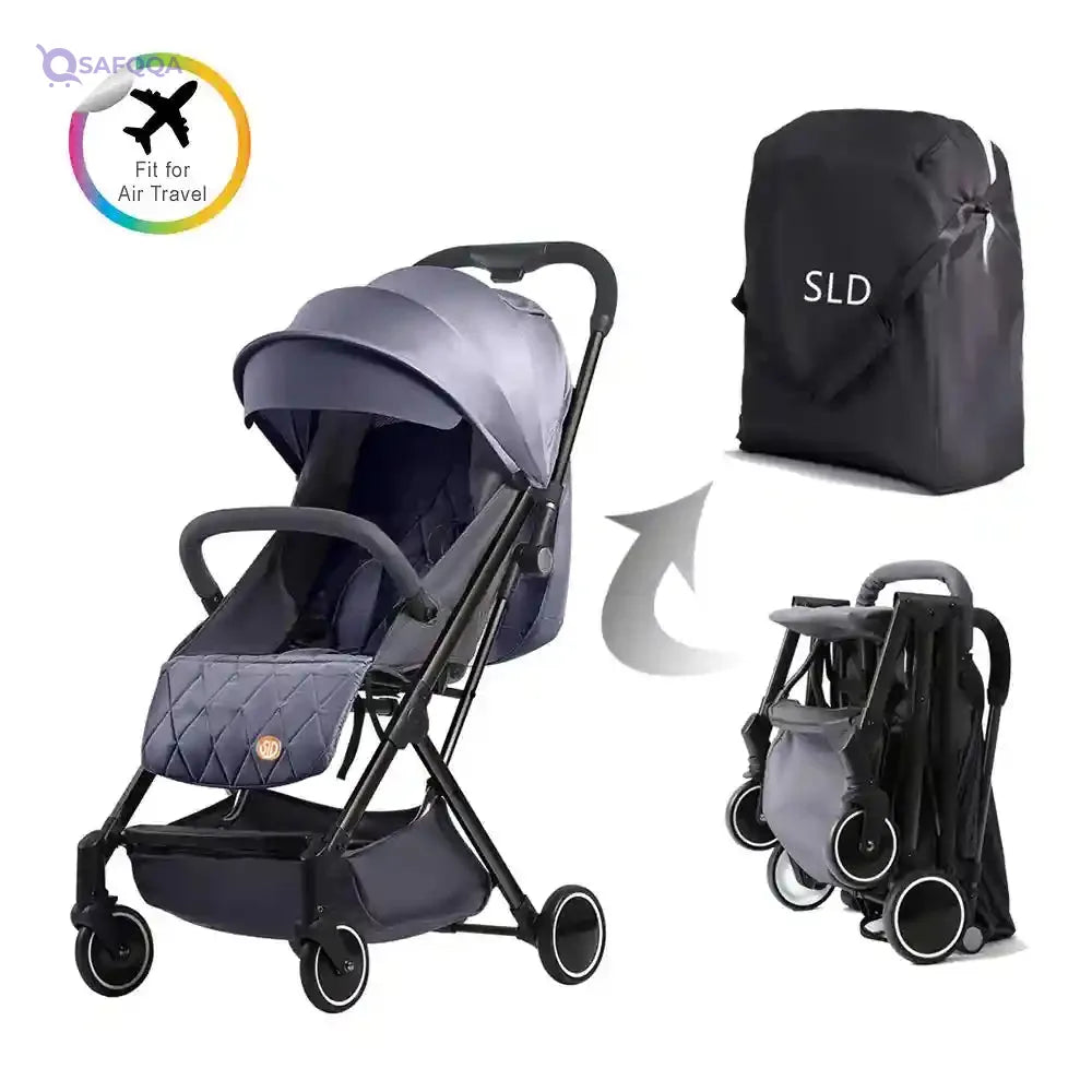 TEKNUM Travel Lite Stroller – Sunveno Baby Stroller Organizer – Yellow Wave - Safqqa