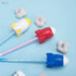 Deli School Supplies Colorful Rocket-Shaped Sharpener - Safqqa Egypt