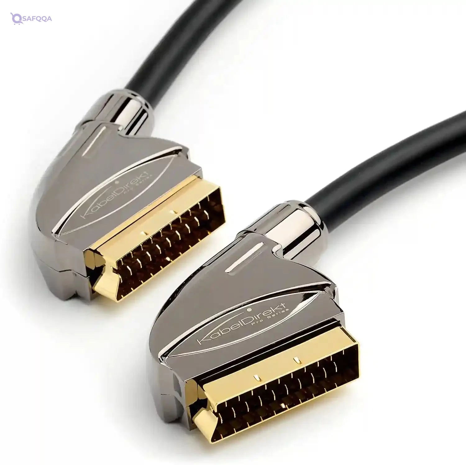 KabelDirekt – 5m SCART cable (21-pin, multiple shieldings, precision connector, full HD) PRO Series - Safqqa Egypt