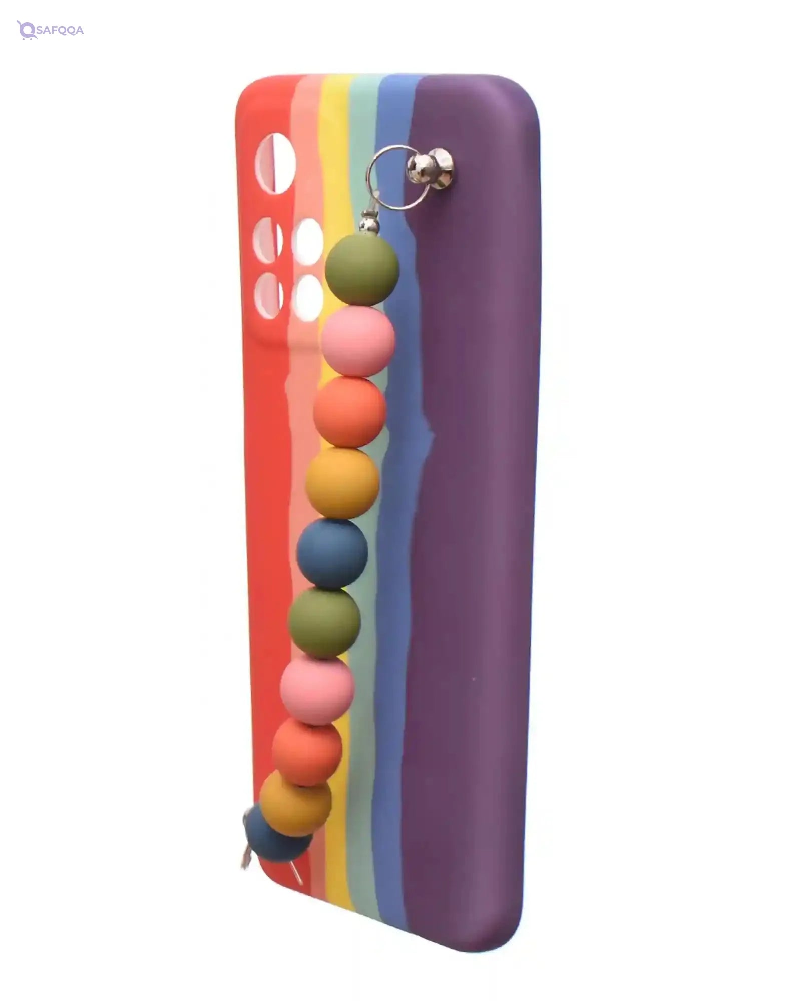 Boter. Dembo Silicone Back Cover With Unique Anti-Theft Chain For Xiaomi Redmi Note 11 - Multi Color - Safqqa Egypt