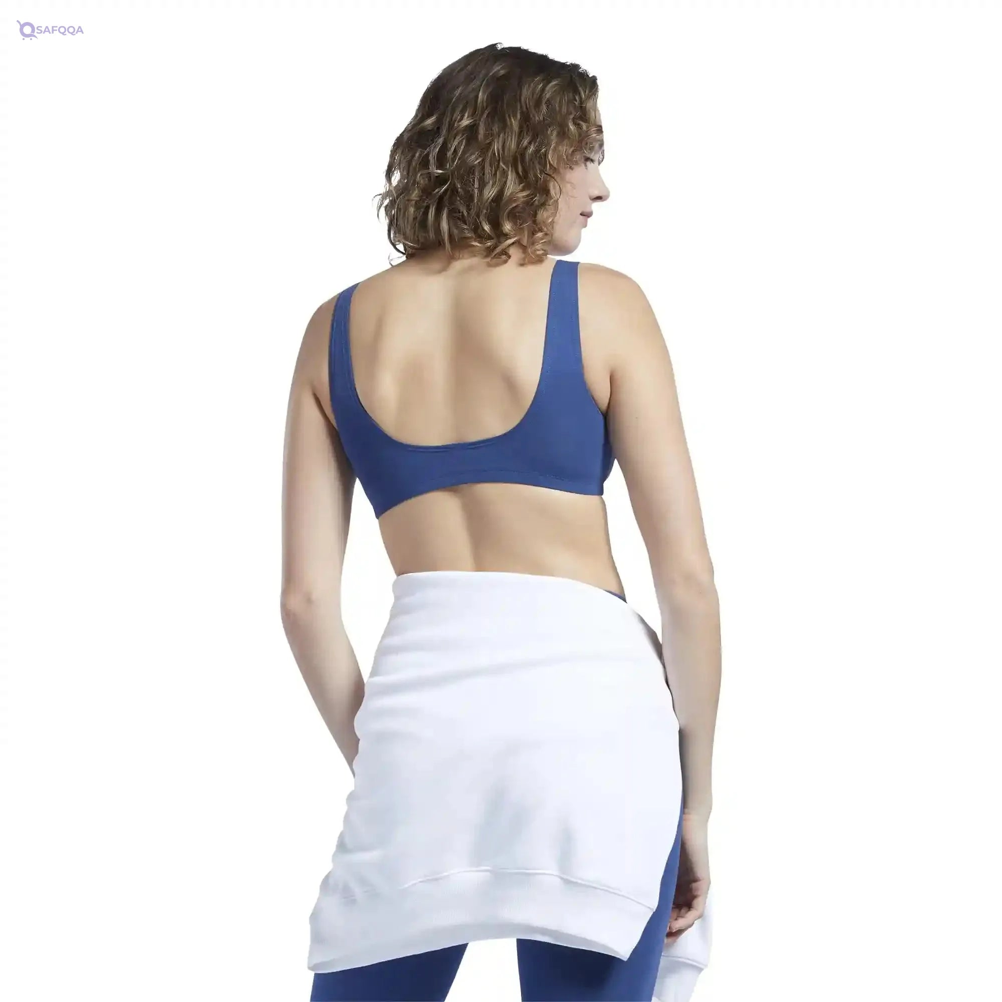 Reebok womens Cl Pf Logo Cotton Bra Work Utility Outerwear - Safqqa