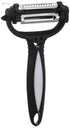 Rustomart 3 in 1 stainless steel potato peeler with plastic handle,• Easy to use for various vegetables - Safqqa
