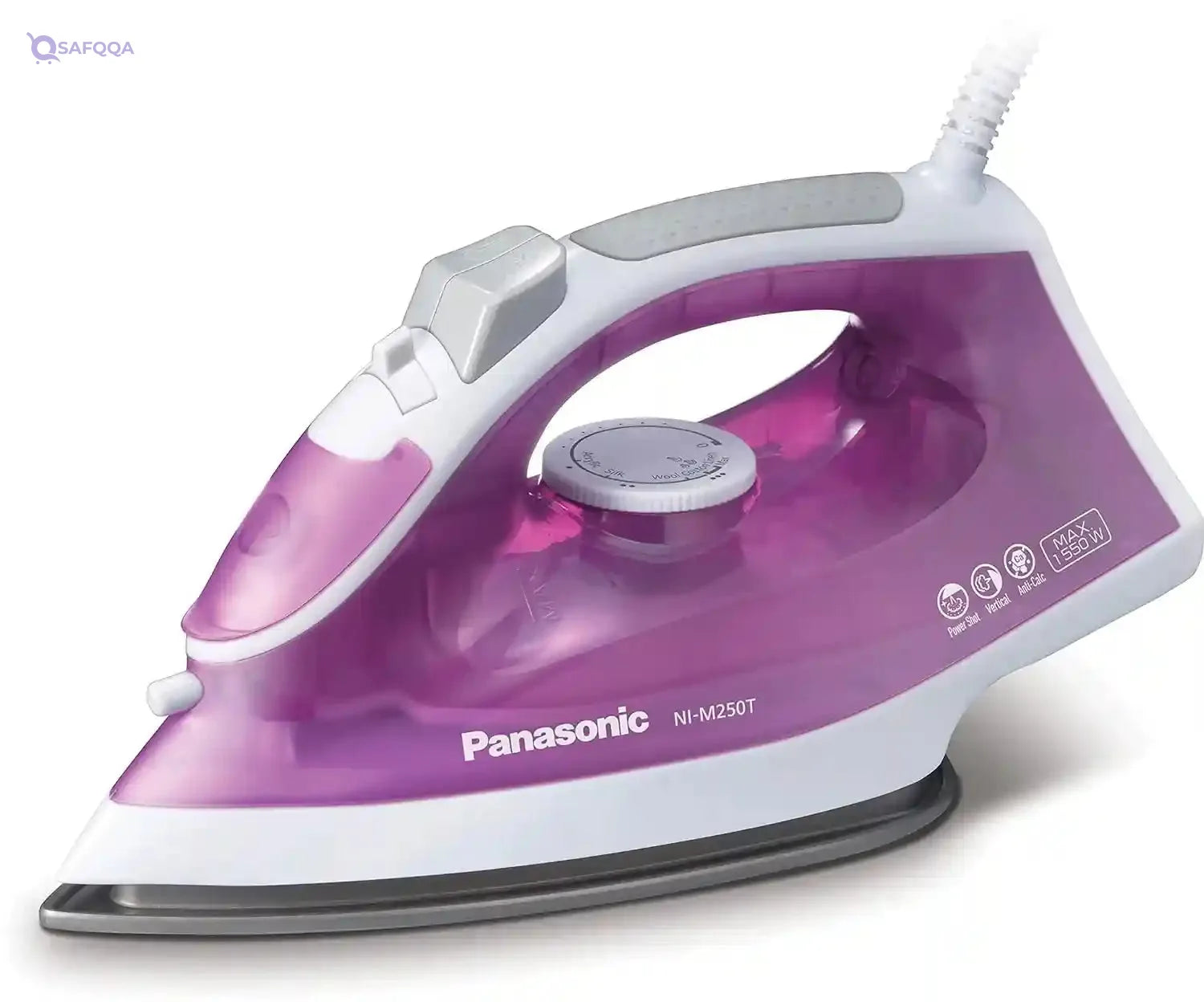 Panasonic - 1550W Steam Iron - Nim250T ( Damaged box ) - Safqqa