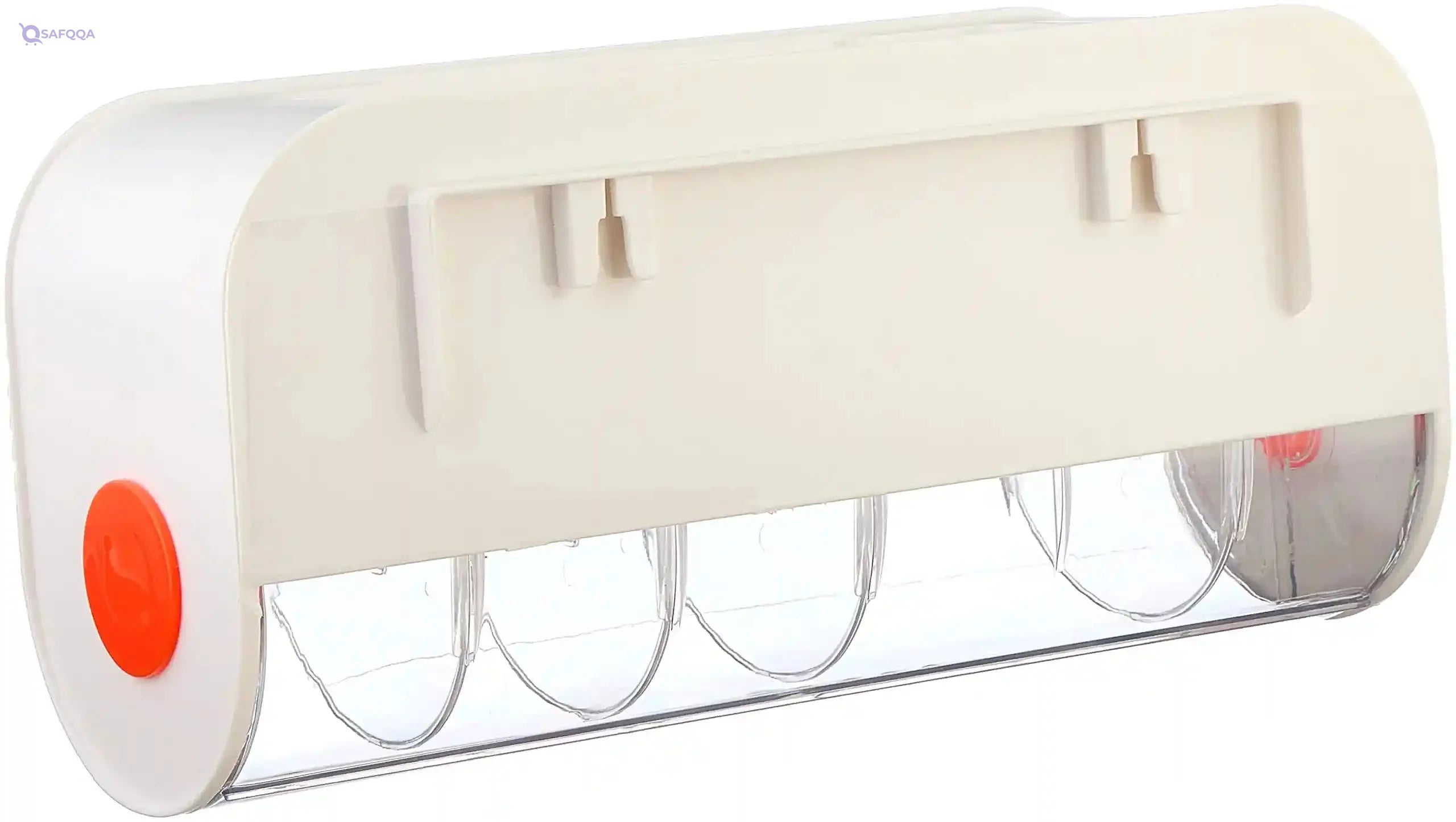 Acrylic Wall-Mounted Underwear Organizer Box - Clear White - Safqqa Egypt