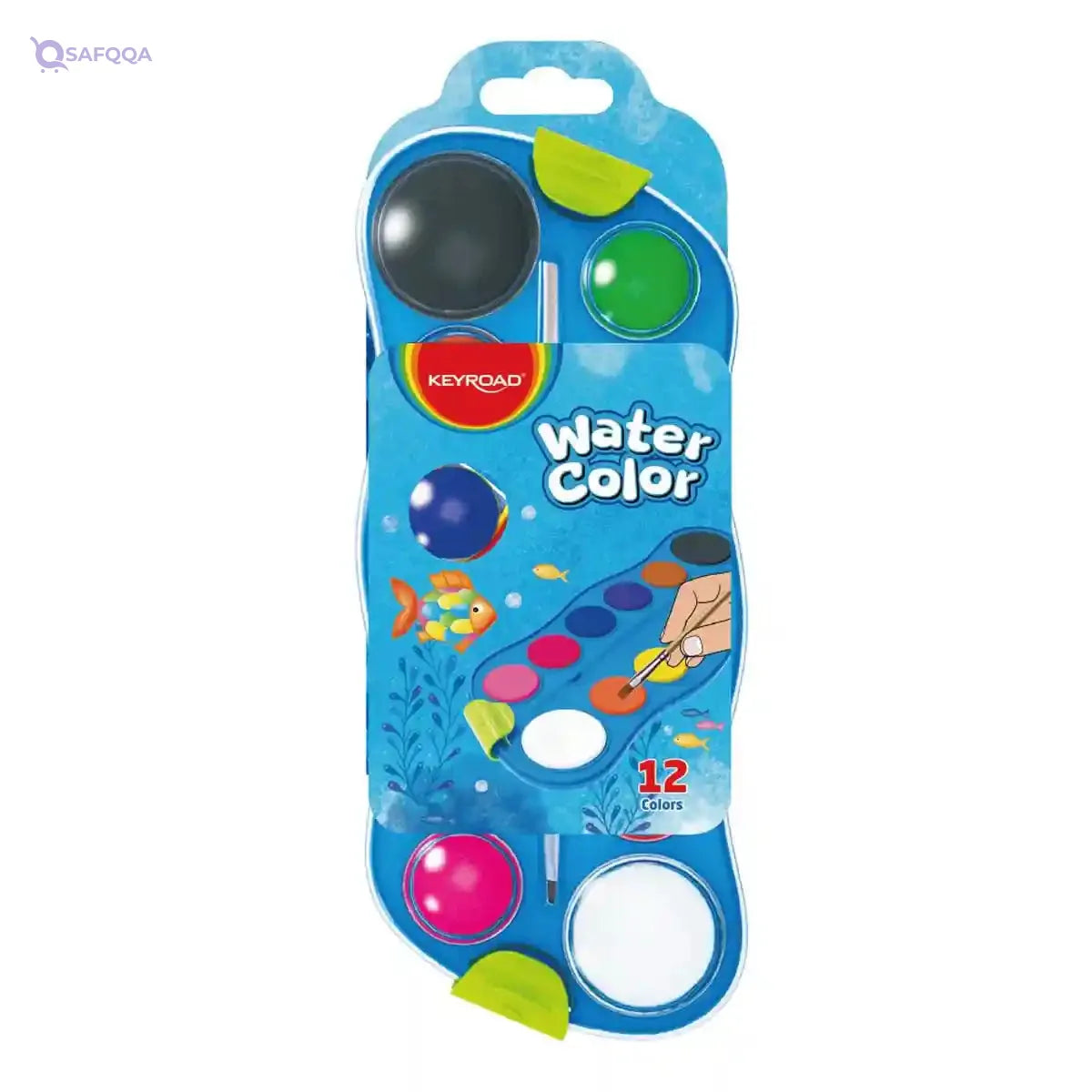 Keyroad Water colors 12 colours kr971695(1 piece) - Safqqa
