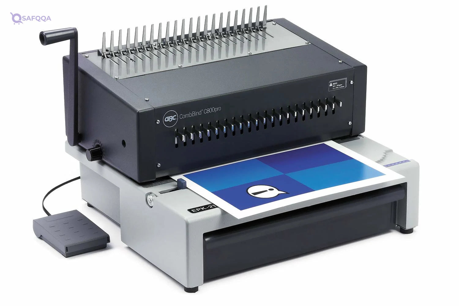 GBC CombBind C800Pro Professional Binding Machine - Safqqa