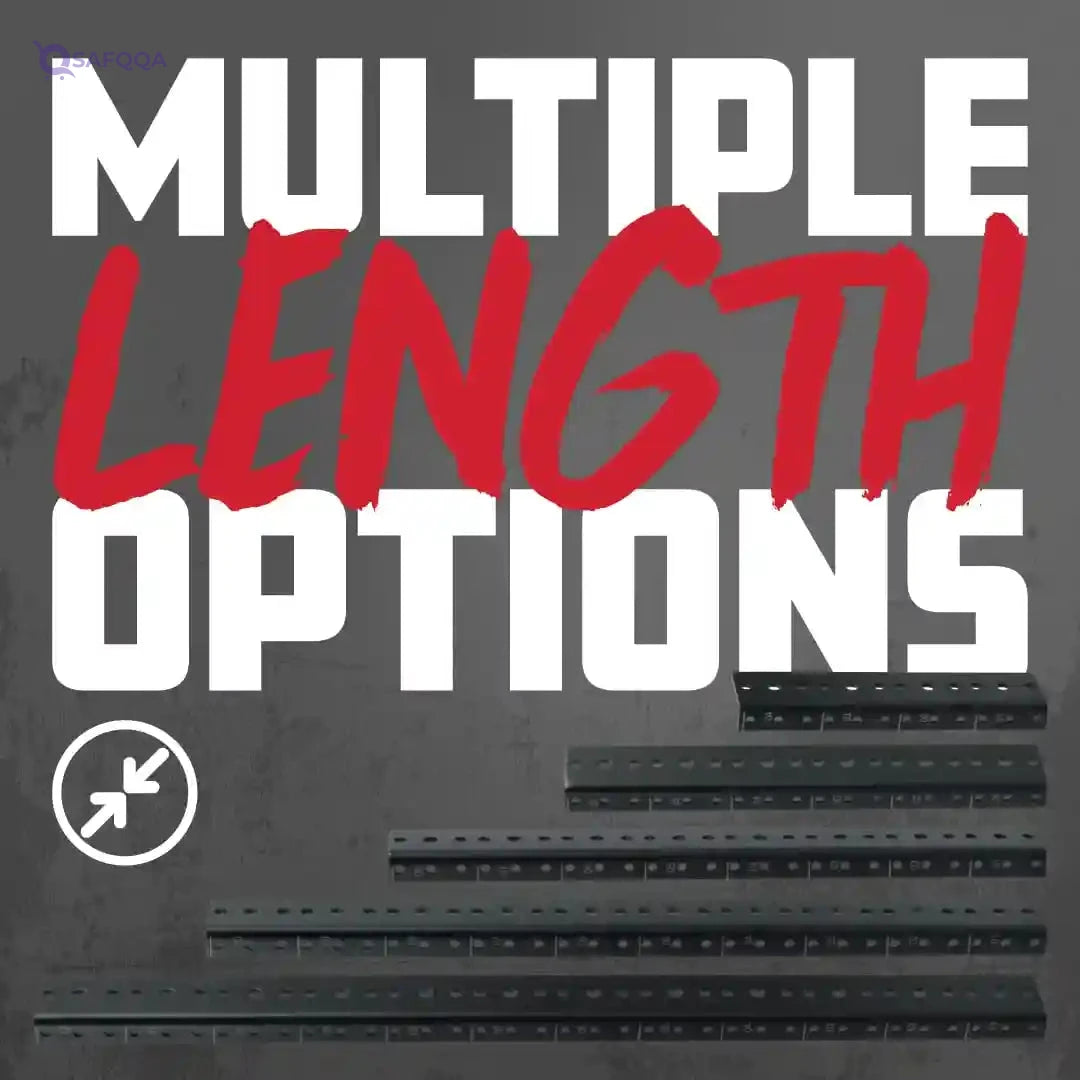 Gator Rackworks Heavy-Duty Steel Rack Rail Set – 8U Rack Size - Safqqa